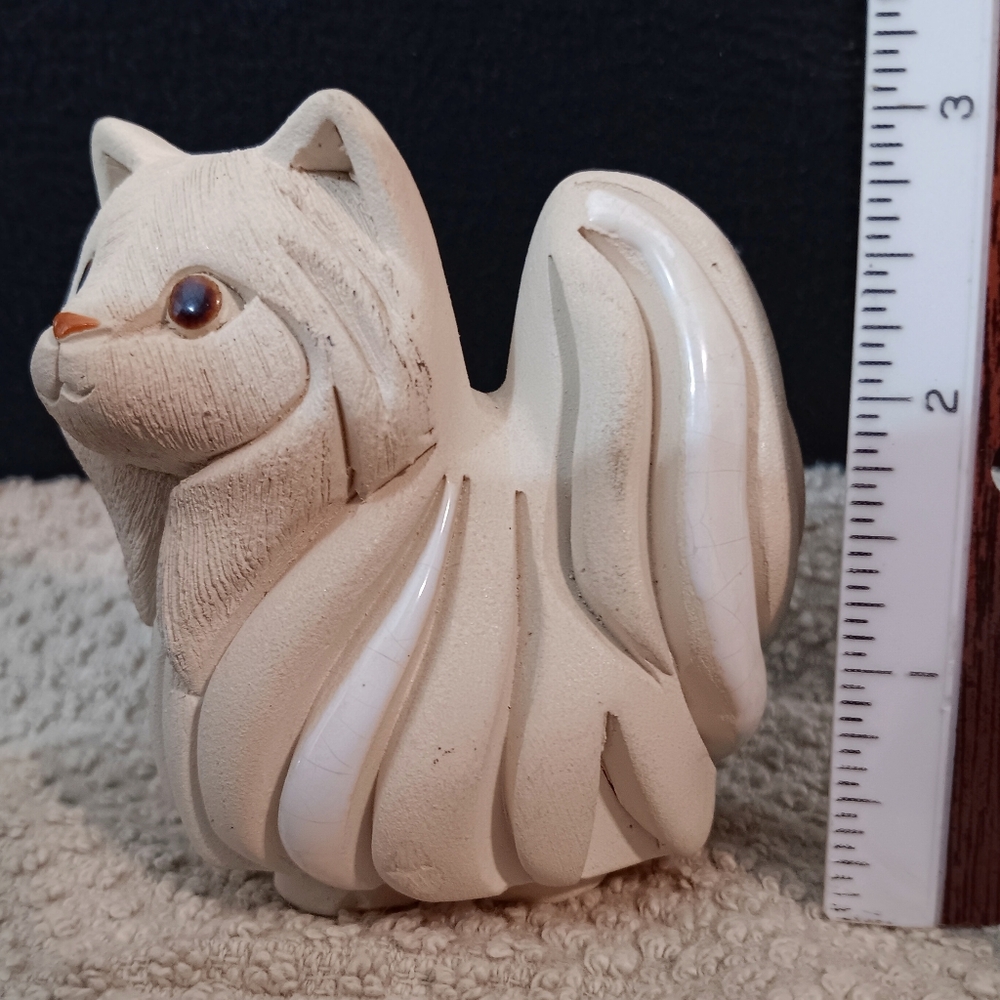 Rinconada USA Persian Cat Figurine – Handcrafted Ceramic Collectible - Picture 6 of 13